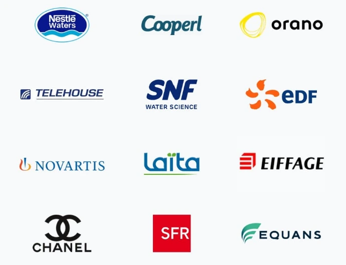 Logos des clients d'Impact Industrie Logos des clients d'Impact Industrie